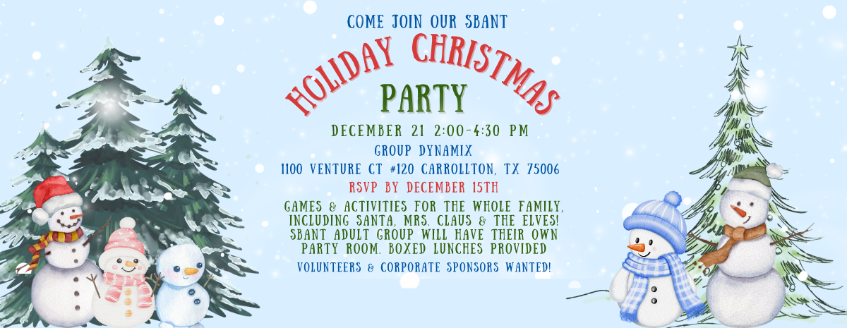 SBANT Holiday Christmas Party 2025